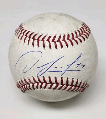 Б/у игра с автографом Орландо Арсии из Главной лиги бейсбола ROCKIES  - Изображение 1 из 3