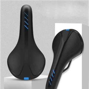 PU Fahrrad Sattel Ultra Bequem Sitz für MTB Rennrad Reiten Radfahren - Bild 1 von 13