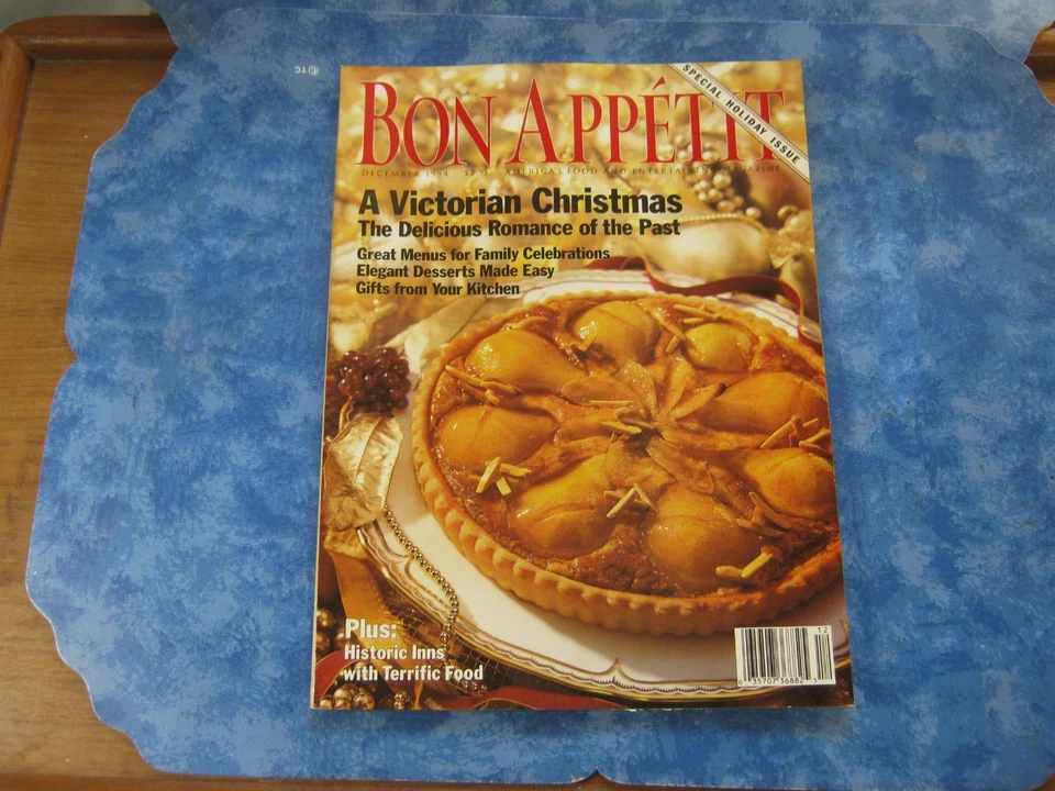 BON APPETIT MAGAZINE December 1994 A VICTORIAN CHRISTMAS Great Menus GIFTS - Image 1 of 1