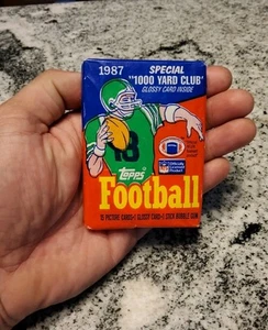 1987 Topp NFL Football Factory Sealed Pack - Picture 1 of 4