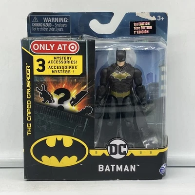 Figura de acción DC Heroes Unite BLACK BATMAN 4" Caped Crusader Target sellada Foto 1 de 2