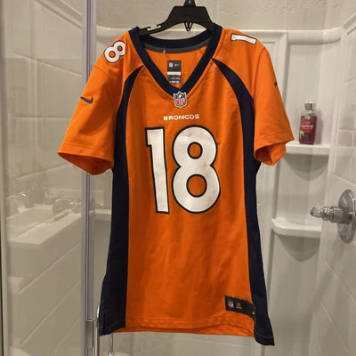 Womens Jersey Peyton Manning #18 Denver Broncos NIKE NFL ON FIELD Size S - Image 1 of 4