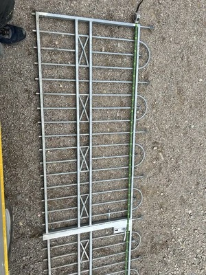 Schmiede- Eisen -einfahrtstor Mit Gehflügel 2700 Cm - Bild 1 von 4