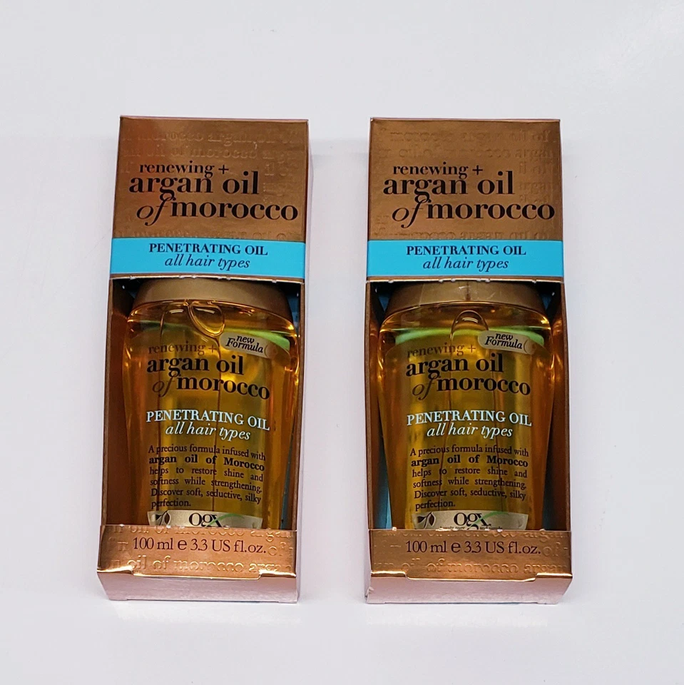 2ct-OGX обновление + аргановое масло Марокко масло для волос 3,3 унц. - Изображение 1 из 3