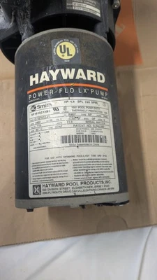 UNTESTED.  1HP Above Ground Swimming Pool Pump Power Hayward Flo LX 66 GPM - Image 1 of 4