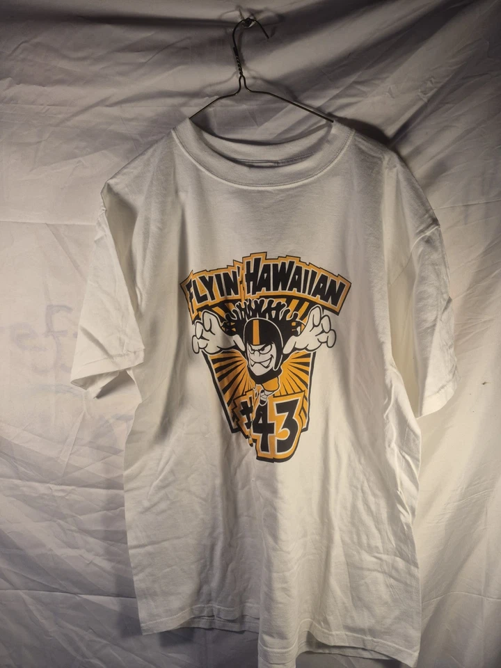 匹兹堡钢人队飞行夏威夷 T 恤 L 码 — 第 1/4 张图片