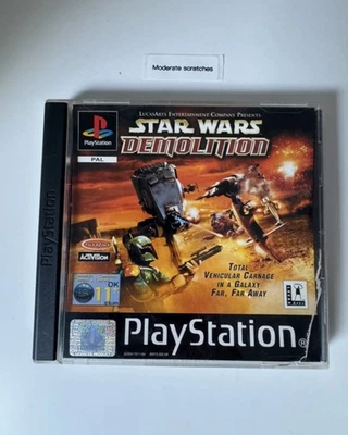Playstation 1 PS1 Star Wars Demolition Video Game PAL No Manual - Image 1 of 3
