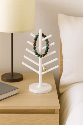 Organizer Porta Gioielli adi Albero Design Espositore Anelli Bracciali Orecchini - Immagine 1 di 4