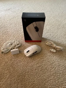 Souris de jeu Lethal Gaming Gear LA-1 4K (Blanc) - Photo 1/6