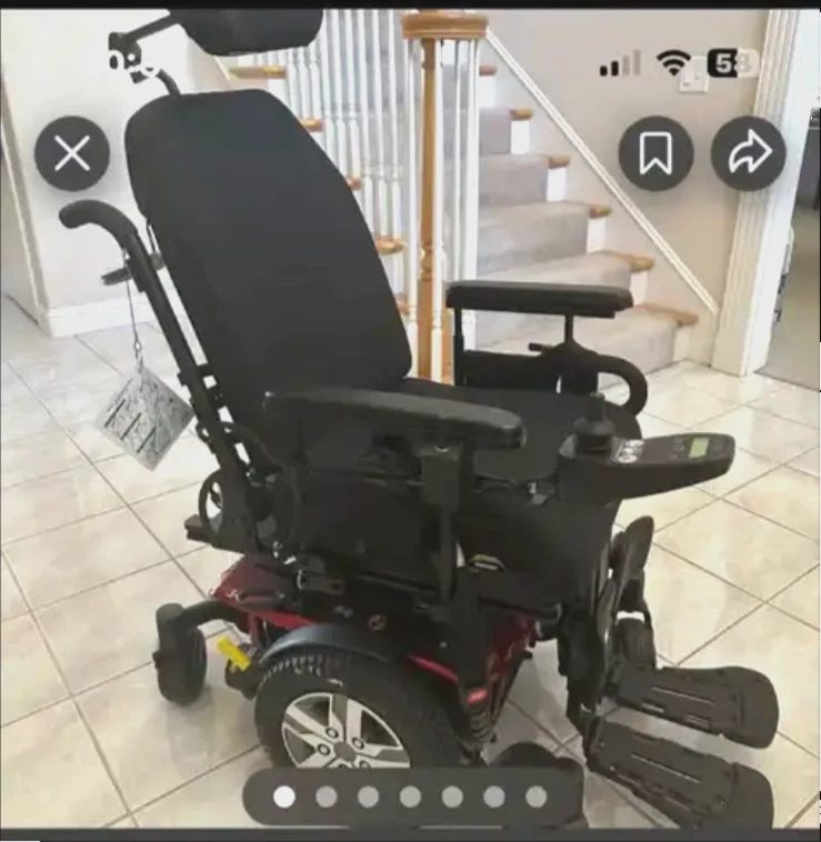 Silla de ruedas eléctrica Quantum J4 HD Foto 1 de 4