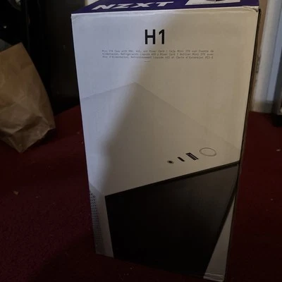 NZXT H1 钢化玻璃 Mini-ITX 保护壳 黑色  — 第 1/3 张图片