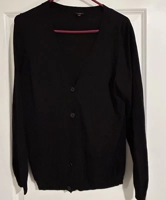 Suéter cárdigan negro Talbots para mujer. Talla grande: grande ¡nunca usado suave! Foto 1 de 4