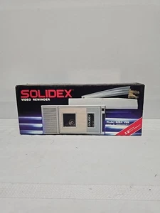 Vintage Solidex 828A VHS Video Cassette Automatic Rewinder NEW IN BOX NOS - Picture 1 of 2