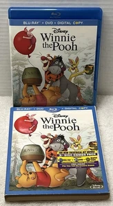 Disney Winnie The Pooh Blu-Ray + DVD 2011 Tigger Piglet Eeyore 3-Disc Set - Picture 1 of 3