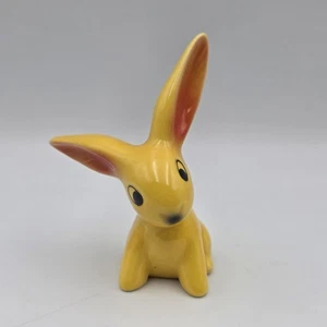 Vintage Goebel Hase Kaninchen Langohren Figur gelb Germany - Bild 1 von 7