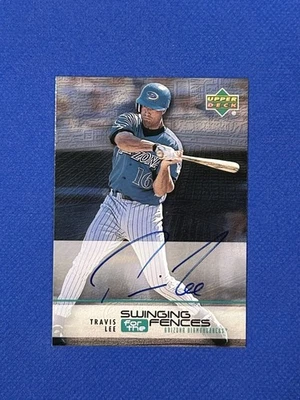 1999 Upper Deck Swinginging For The Fences Travis Lee autógrafo #TL - Imagem 1 de 3