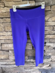 Lululemon Wunder Under Purple Leggings Women's Size 6 Crop Lulu Workout - Picture 1 of 5