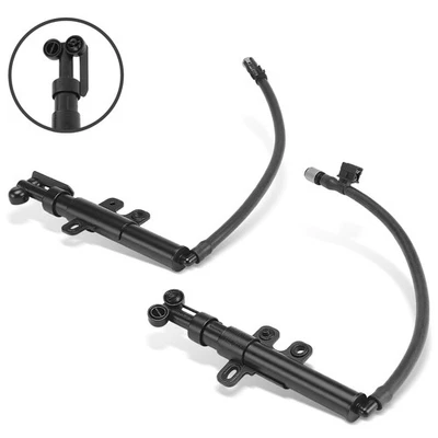 Pulverizador de boquilla de lavado de faros delanteros izquierdo y derecho 2 piezas para Volvo S90 2017-2023 Foto 1 de 4