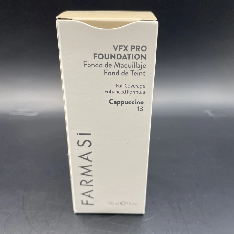 NEW Farmasi Make Up Vfx Pro Camera Ready Foundation 1 oz- 30 ml Color CAPPUCCINO - Image 1 of 2