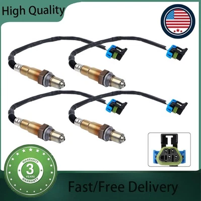 4x Oxygen Sensor for 2009-2011 Buick Enclave Chevrolet Traverse GMC Acadia 3.6L - Image 1 of 4