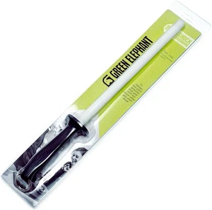 Green Elephant Ceramic Sharpening Rod, Lightweight & Highly Black/White  - Picture 1 of 6