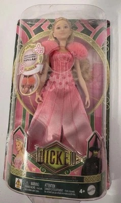 Wicked Movie Singing Cantata Glinda 12” Doll Mattel. New - Image 1 of 2
