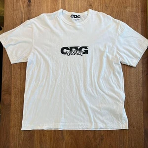 CDG x Pokemon Oversized T-Shirt S Size Rare Used - Picture 1 of 10