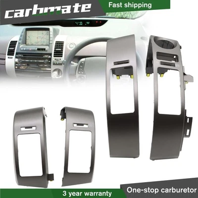 For 04-2009 Toyota Prius Set Car Center Inner A/C Dash Air Vent Cover Trim 4pc Foto 1 de 4
