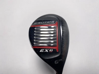Tour Edge Exotics EX10 6 Hybrid 28* UST Mamiya Recoil 460 F3 Regular Mens RH - Image 1 of 4