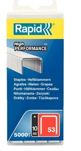 Lot 5000 agrafes 53 acier galva robuste taille 10 mm RAPID AGRAFES - Imagen 1 de 1