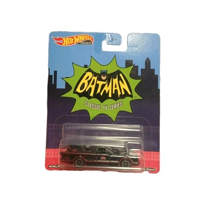 Batimóvil Batman Serie de TV Clásica Premium Hot Wheels Real Riders Metal NUEVO Foto 1 de 2