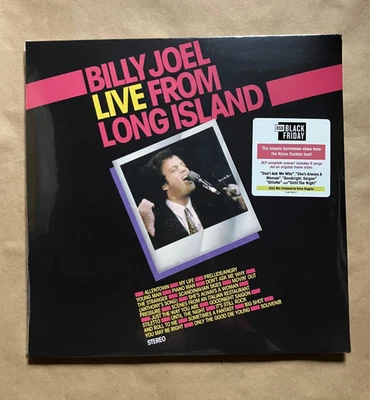 BILLY JOEL Live From Long Island 3LP 2025 Black Friday RSD Vinyl SEALED NEW 1500 - Image 1 of 4