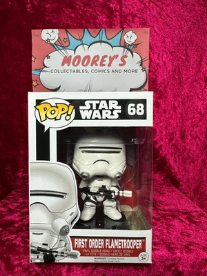 First Order Flametrooper 68 ~ Star Wars: The Force Awakens ~ Funko Pop Vinyl - Image 1 of 4