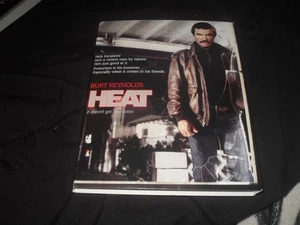Heat (1986) Burt Reynolds Kino Lorber Blu-ray SLIPCOVER ONLY No Disc (Read!) - Picture 1 of 2