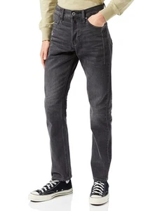 G-Star, Herren, Jeans, Triple A Regular Straight, Relz black denim o, W29 L34 - Bild 1 von 5