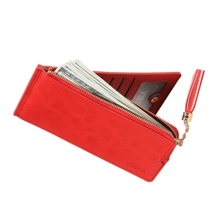  Portamonete donna cerniera corta portatile da viaggio moda nappe fresche - Foto 1 di 12
