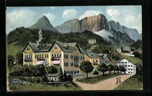 Ansichtskarte Berchtesgaden, Hotel Schwabenwirt  - Picture 1 of 2