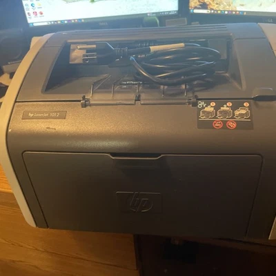 HP LaserJet 1012 Workgroup Laser Printer - Image 1 of 3