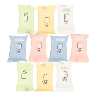  10 Pcs Komprimierte Handtücher Mini Handtuch Gesichtswaschhandtuch Reisezubehör - Bild 1 von 4