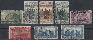 ITALIA REGNO 1926 San Francesco 8v us - Picture 1 of 1