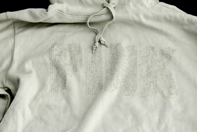 SUDADERA CON CAPUCHA VICTORIA'S SECRET ROSA TODOS LOS DÍAS CAMPUS TALLA XXL Foto 1 de 2