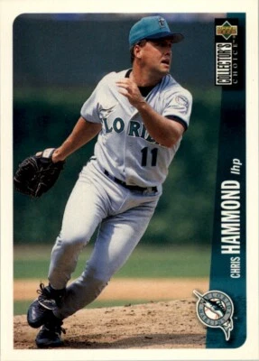 1996 Collector's Choice MLB Chris Hammond #153 - Image 1 of 2