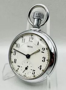 Orologio da tasca Smiths vintage - carica meccanica - buone condizioni funzionante - Foto 1 di 8