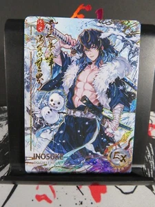 Inosuke Hashibira EX Rare Card Demon Slayer Wedding 3 Collectible CCG High Hit - Bild 1 von 4