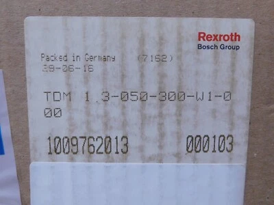 INDRAMAT SERVO-CONTROLLER  TDM 1.3-050-300-W1-000  -NEU / OVP- - Bild 1 von 4