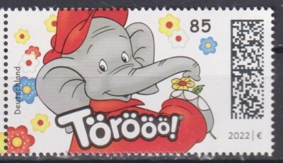 Selo perfeito animação Benjamin the Ephant 2022 Alemanha avdpz - Imagem 1 de 4
