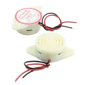 Cicalino Piezoelettrico BUZZER DC 3-24V 80dB SUONO INTERMITTENTE ( = 5 PEZZI ) - Foto 1 di 4