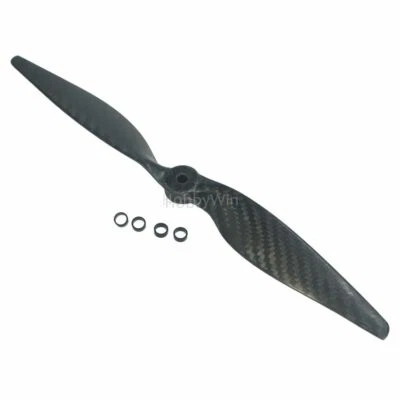 11x6 Carbon Electric Motor Propeller for RC Airplane Sporter Trainer Warbird - Image 1 of 4