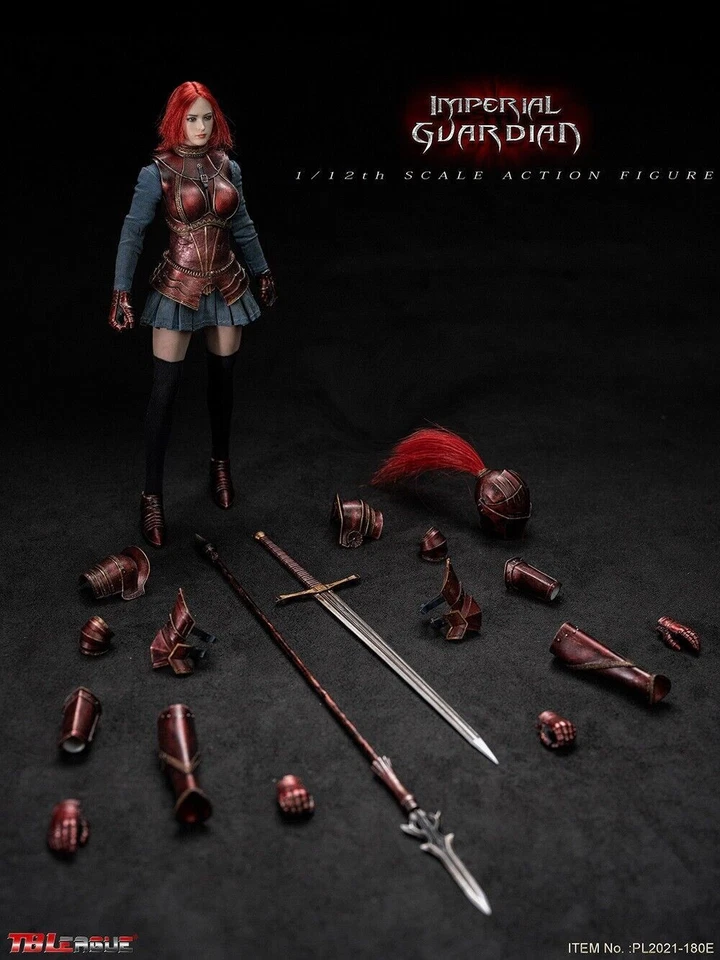 TBLeague Phicen 1/12 Imperial Guardian Red Twelfth Scale Figure PL2021-180E