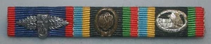3er Bandspange Jugenleistungsspange, Sportabzeichen Bronze, DLRG Silber - Bild 1 von 2